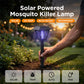 Lampada antizanzare solare da esterno - Utilizzabile con paletto o supporto