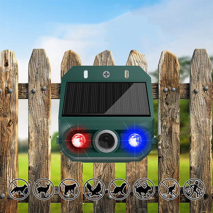 🥳 SUPER VENDITA 2026 🥳💞 OLTRE 50.000 UNITÀ VENDUTE! 🌳🔊 SCONTO DEL 50%! Repellente per animali a energia solare – ultrasuoni + luce lampeggiante. Resistente alle intemperie, protezione 24 ore su 24, Allontana i parassiti in modo naturale. 🏡💚nn