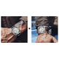 Orologio automatico scheletrato da uomo, impermeabile