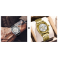 Orologio automatico scheletrato da uomo, impermeabile