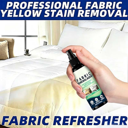 🛌✨ Il tuo lenzuolo preferito ti ringrazierà – Spray Rimuovi Macchie per Tessuti