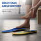 Solette sportive professionali con supporto dell'arco plantare e assorbimento degli urti