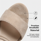 👠 SCONTO DEL 50% A TEMPO LIMITATO! ✨ Sandali da donna con zeppa e tacco alto – Intrecciati, con cinturino alla caviglia, perfetti per il resort 🌴