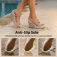 👠 SCONTO DEL 50% A TEMPO LIMITATO! ✨ Sandali da donna con zeppa e tacco alto – Intrecciati, con cinturino alla caviglia, perfetti per il resort 🌴
