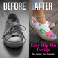 Scarpe da passeggio leggere e alla moda da donna