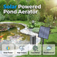 🔥 SCONTO DEL 50% 🐟 Aeratore da laghetto alimentato a energia solare con pompa d'aria integrata ☀️ Ossigena l'acqua in modo efficace – senza costi di elettricità 🌿