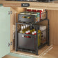 🔥 -50% Oggi: Scaffale in Acciaio a Doppio Strato per Cucina e Bagno – Tiene in ordine e sostiene anche le bottiglie pesanti, senza montaggio e pronto in 1 minuto! 🛠️✨