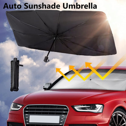 ? Ombrello Parasole per Auto – Proteggi la tua auto! ?
