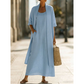Completo casual da donna in due pezzi: abito e cardigan