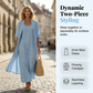 Completo casual da donna in due pezzi: abito e cardigan