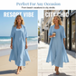 Completo casual da donna in due pezzi: abito e cardigan