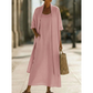 Completo casual da donna in due pezzi: abito e cardigan