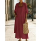 Completo casual da donna in due pezzi: abito e cardigan