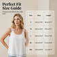 👚 SCONTO DEL 50% IN QUESTO MOMENTO!🎀 Elegante canotta con spalline in pizzo a pois – Chiffon traspirante e vestibilità morbida – Un capo indispensabile per l'estate 🌸