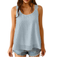 👚 SCONTO DEL 50% IN QUESTO MOMENTO!🎀 Elegante canotta con spalline in pizzo a pois – Chiffon traspirante e vestibilità morbida – Un capo indispensabile per l'estate 🌸