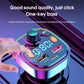 Trasmettitore FM Bluetooth per auto con doppio caricatore USB