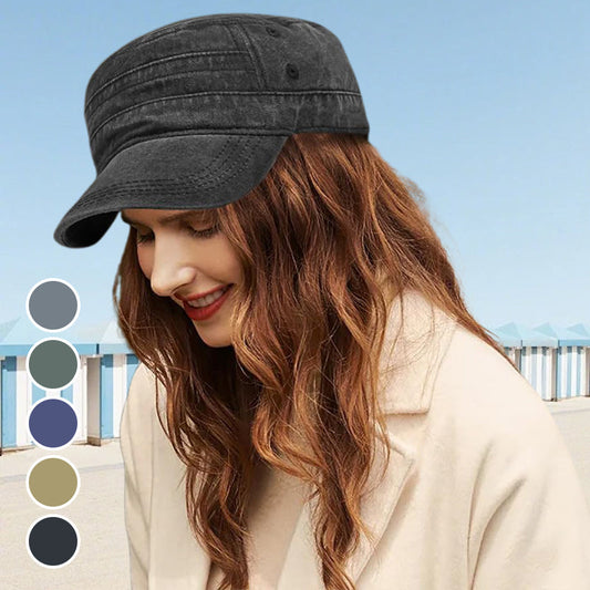 Cappello a calotta piatta, alla moda, comodo e traspirante