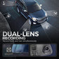Dash Cam a doppio obiettivo integrata nello specchietto retrovisore
