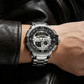 Orologio sportivo da uomo a doppio display