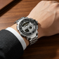 Orologio sportivo da uomo a doppio display
