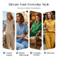 Completo da donna casual a due pezzi in tinta unita