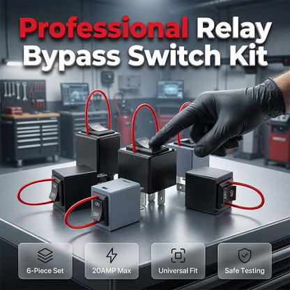Set tester per relè automobilistici e ponticelli di bypass