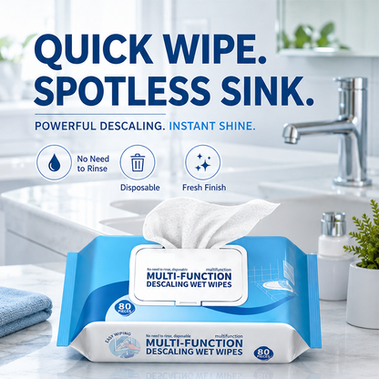 ✨ Salviette detergenti multifunzione per il bagno con rimozione del calcare