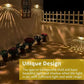 Luci solari decorative e impermeabili per recinzioni da esterno