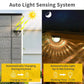 Luci solari decorative e impermeabili per recinzioni da esterno