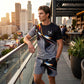 🎁Novità 2026: Sconto del 50%💥Completo uomo con T-shirt e pantaloncini a stampa astratta