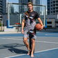 🎁Novità 2026: Sconto del 50%💥Completo uomo con T-shirt e pantaloncini a stampa astratta