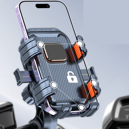Supporto per smartphone antiurto per moto