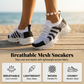 Sneaker casual in maglia traspiranti da donna