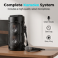 Altoparlante Bluetooth portatile con microfoni cablati