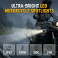 Faretto LED universale per moto – Luce ausiliaria bicolore