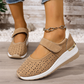 Scarpe con plateau e aperture laterali traspiranti da donna