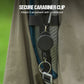 Heavy-Duty Retractable Keychain with Carabiner