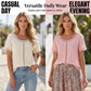 Women's Casual Bohemian Style Hollow-Out Top