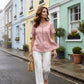 Women's Casual Bohemian Style Hollow-Out Top