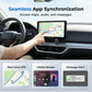 🚗📱 Adattatore wireless per display auto – plug & play, controllo vocale, sincronizzazione fluida!