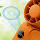 Ventilatore pieghevole 3 in 1 con power bank
