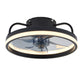 Modern Quiet Ceiling Fan with LED Light