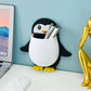 Cute Penguin Wall-mounted Storage Box