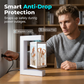 Cornice portafoto fluttuante a levitazione magnetica con LED