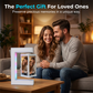Cornice portafoto fluttuante a levitazione magnetica con LED