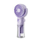 Ventilatore portatile ricaricabile a mano con nebulizzatore