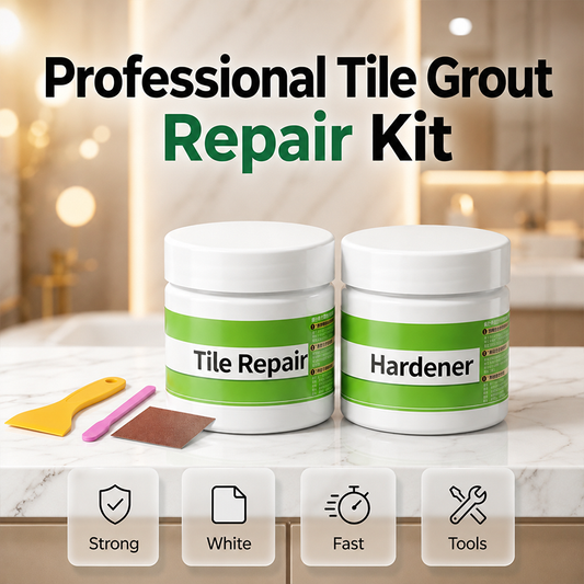 🔧 Kit di riparazione per fughe delle piastrelle – ripristina l'aspetto originale del tuo pavimento! 🧱✨