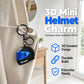 Portachiavi a forma di mini casco da moto