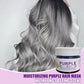👱‍♀️Vuoi schiarire il colore dei capelli? I tuoi capelli hanno bisogno di cure urgenti! Maschera viola idratante per capelli con profumo duraturo