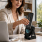 🔊 Supporto 2 in 1 con altoparlante a induzione, audio a 360°, compatibile con tutti i telefoni e i tablet